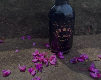 The Phases Scalp Oil | Herbal Oil for Dry, Itchy Scalp | Stimulating, Moisturizing Hair & Scalp Treatment | Natural Hair Care