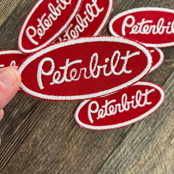 Peterbilt Patch | Cowboy Patch | Western | Western Patch | Ironon Embroidery Patch | Trucker Hat Patch