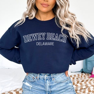 Dewey Beach Sweater, Dewey Beach Sweatshirt, Delaware Beach Shirt, Dewey Beach Gift, Delaware Gift, Beach Sweatshirt, Dewey Delaware Gift