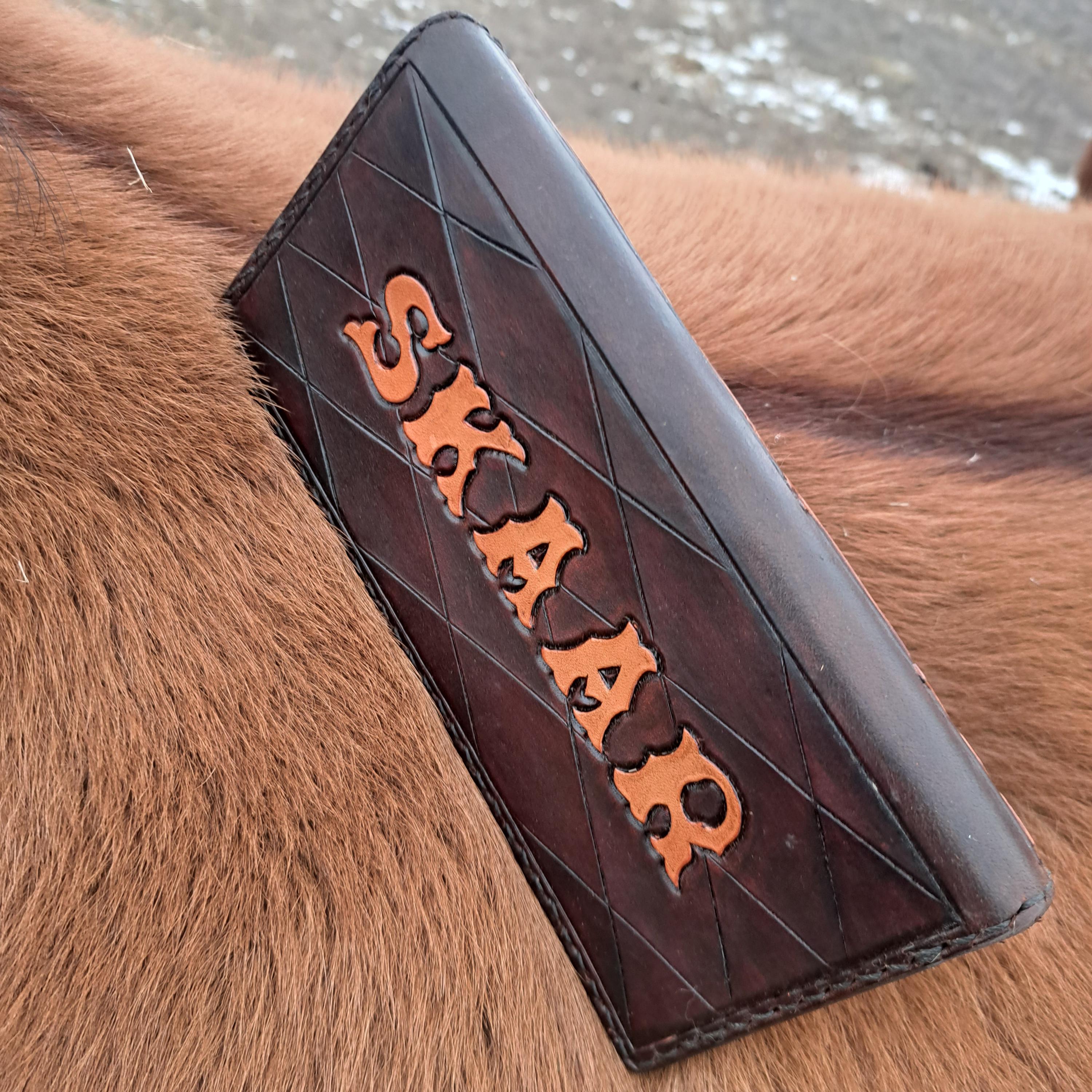 Handtooled Roper/ Long Wallet - Etsy