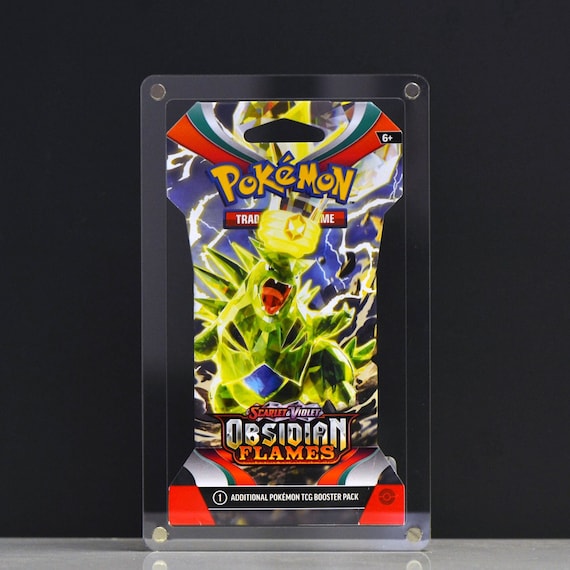 Trading Card Game (TCG) Sleeved Booster Pack Magnetic Protective Acrylic  Case **CASE ONLY** - Etsy