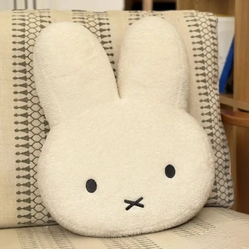 Handmade Miffy & Friends Cushion Adorable Plush Pillow for Kids Room and Nursery Decor Unique Gift with Storybook Character Design zdjęcie 8