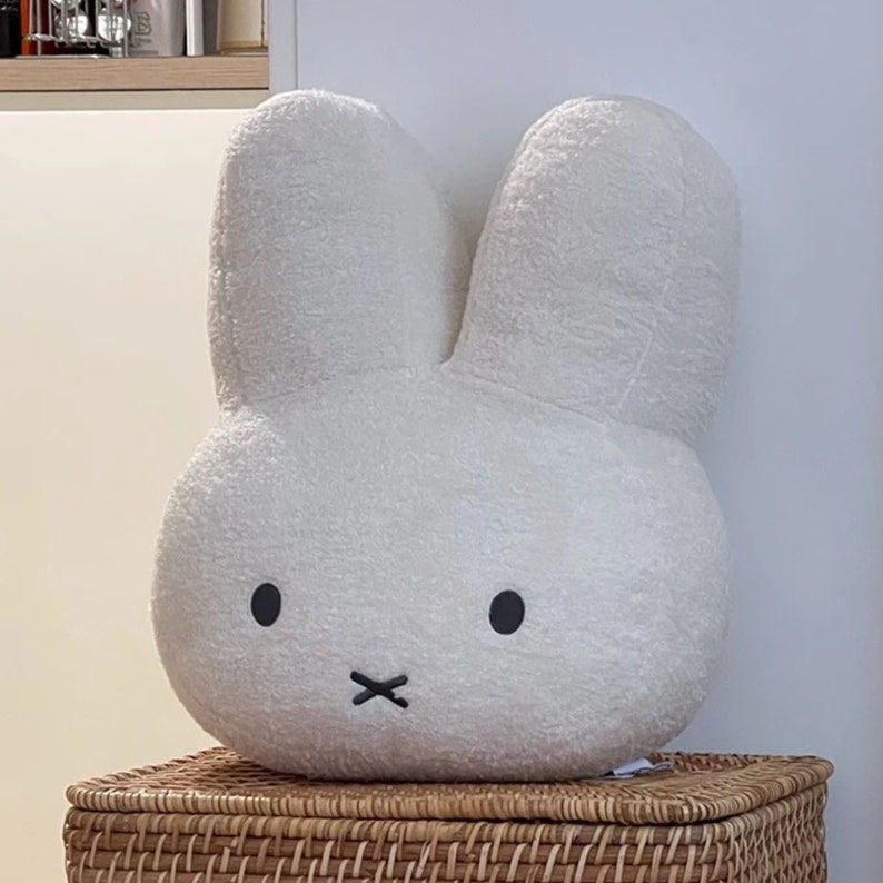 Handmade Miffy & Friends Cushion Adorable Plush Pillow for Kids Room and Nursery Decor Unique Gift with Storybook Character Design zdjęcie 9
