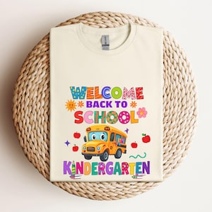 Kindergarten Teacher T-Shirt: Welcome Back to School