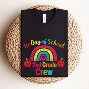 Bella Canvas Second Grade Teacher Shirt, 1st Day Of School Teacher Shirt, 2nd Grade Teacher Shirt, Second Grade Teacher Team Shirt, Teacher