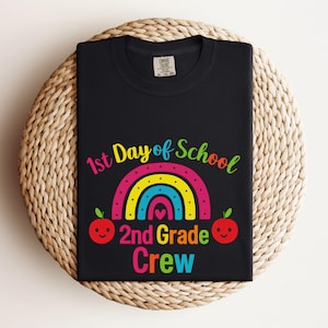 Comfort Colors Second Grade Teacher Shirt, 1st Day Of School Teacher Shirt, 2nd Grade Teacher Shirt, Second Grade Teacher Team Shirt,Teacher