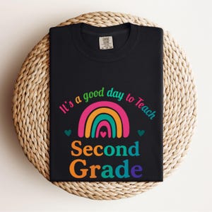 Comfort Colors Second Grade Teacher Shirt, 1st Day Of School Teacher Shirt, 2nd Grade Teacher Shirt, Second Grade Teacher Team Shirt,Teacher