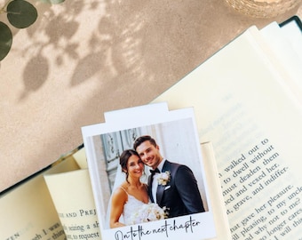 Custom Photo Bookmark, Personalized Picture Bookmark, Polaroid Magnetic Bookmark, Family Photo Gift, Grandma Gift, Best Friend Gift