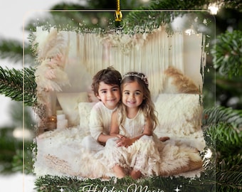 Custom Family Photo Christmas Ornaments, Family Picture Ornaments, Custom Photo Ornament, Family Christmas Gifts, Family Christmas Keepsake