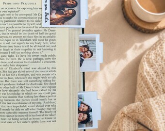 Personalized Polaroid Photo Magnetic Bookmark, Customized Book Gift