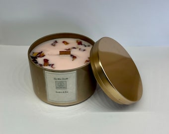 Gardenia & Rose Soy Wax Candle