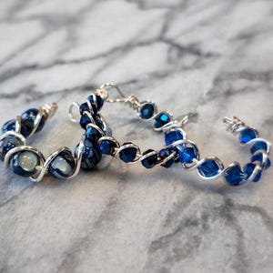 Bague maison Serdaigle - bague faite main Harry Potter Poudlard - bague Fidget réglable - bague de fierté maison des sorciers magiques