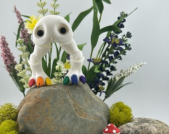 3D Printed Fresno Nightcrawler Figurine: Pride Collection, Cryptid Paranormal Decor