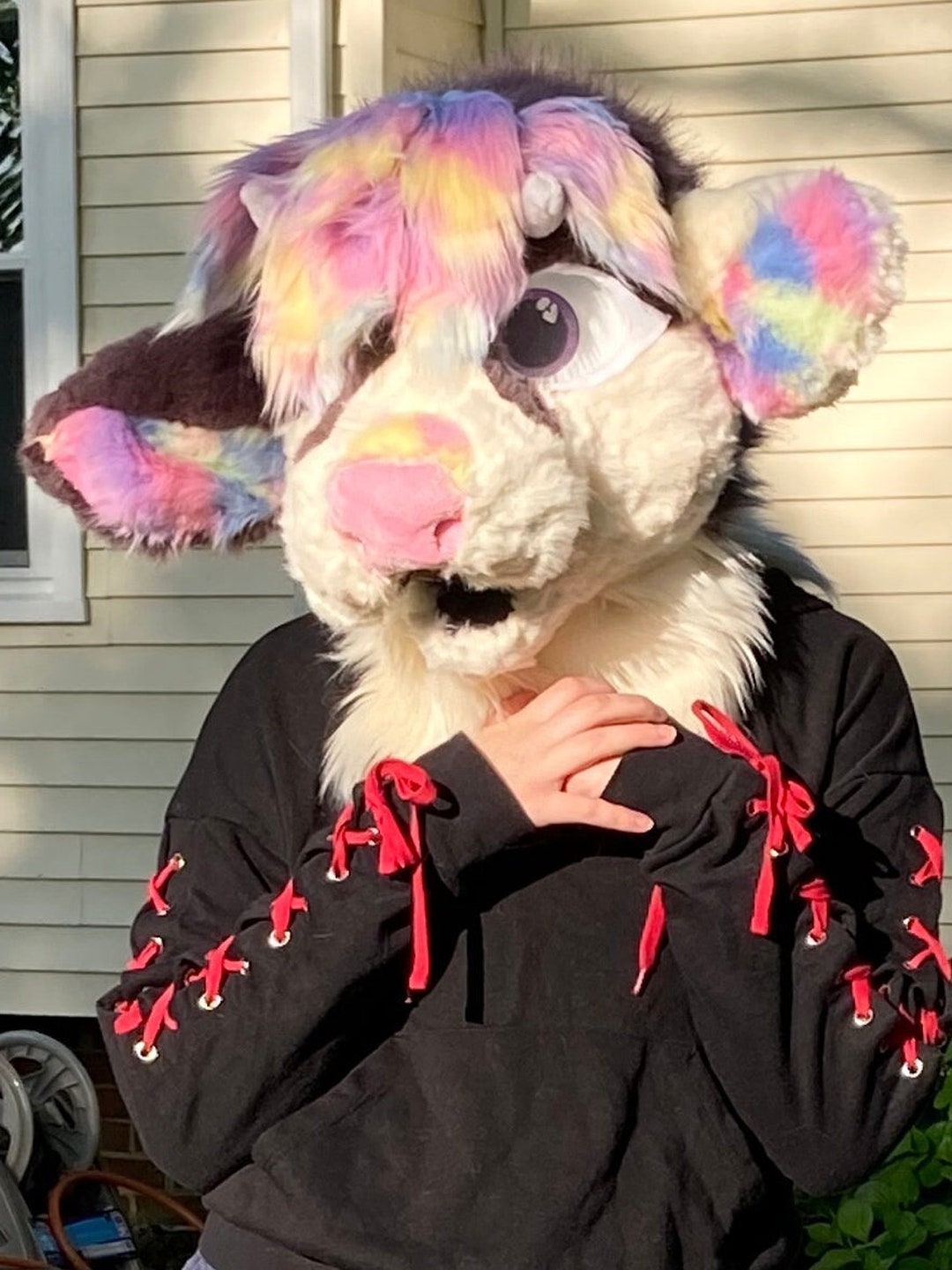 Premade Cow Fursuit Head Etsy