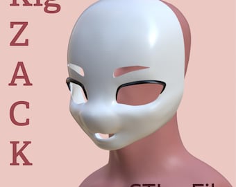 Kig Fursuit Head Base "Zack"