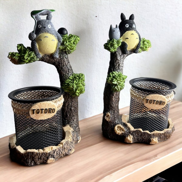 Enchanted Woodland Desk Organizer – Whimsical Pen Holder, Perfect Gift for Her or Him, Ideal for Adding a Touch of Magic to Any Workspace!