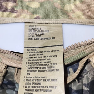 US Army MOLLE II Assault Pack, Operational Camouflage Pattern - Etsy