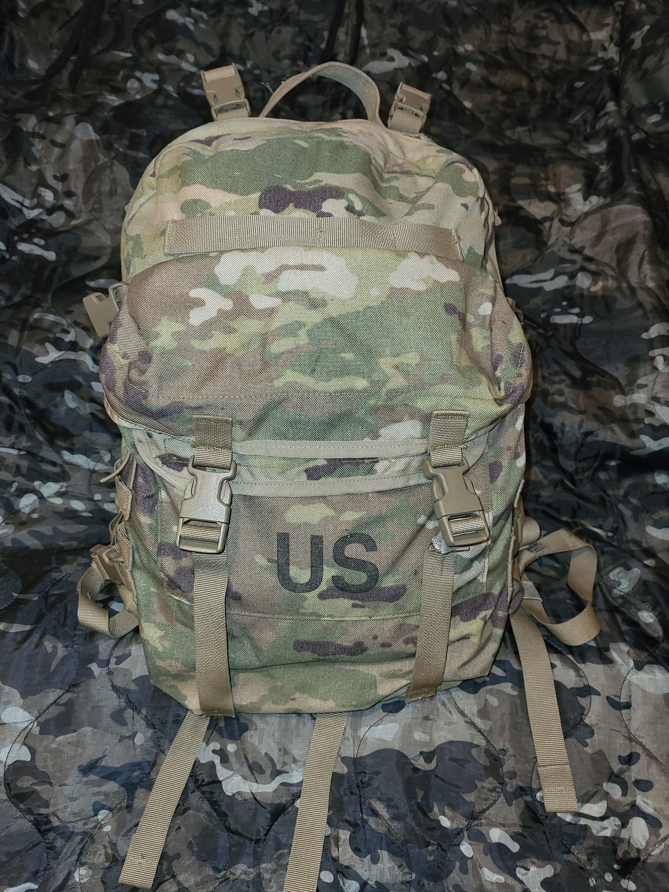 US Army MOLLE II Assault Pack, Operational Camouflage US Army MOLLE II Assault Pack, Operational Camouflage
