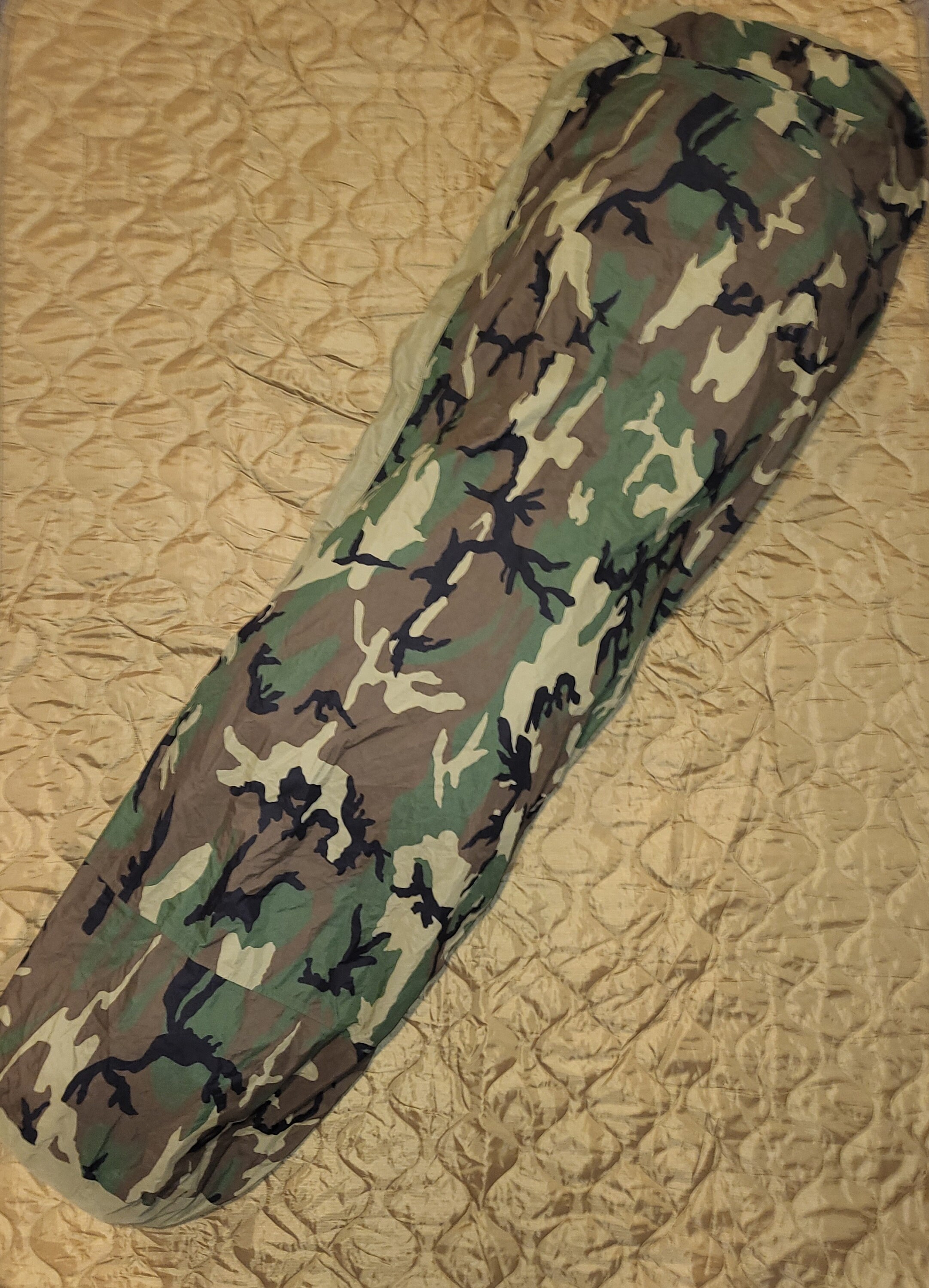 Bivy Cover, US Army Bivy Bag Woodland Camo GRADE A (good