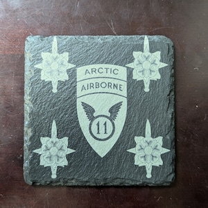 Laser Engraved Slate Coasters