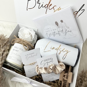 Personalized Bridesmaid Proposal Gift Box: Will You Be My Bridesmaid?