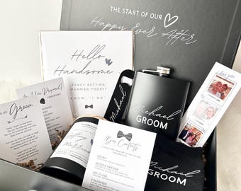 Morning of the Wedding Gift Box: Groom Edition