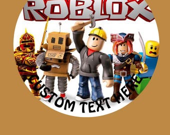 Roblox cake Topper / Personalized Edible Cake Toppers / Birthday / Wafer or Icing paper