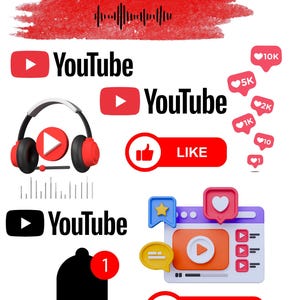 Decorazione per torta commestibile YouTube personalizzata - Foglio A4 per decorazione schermo video personalizzato