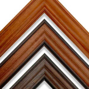 Traditional Country Rustic Picture Frame For Wall Art, Office, Wedding, Gift, Photos - CUSTOM WOOD FRAME 4x6 5x7 8x10 9x12 11x14 16x20 18x24