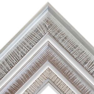 White Distressed Rustic Zebra Picture Frame For Wall Art, Office, Gift, Photos - CUSTOM WOOD FRAME 4x6 5x7 8x10 9x12 11x14 16x20 18x24