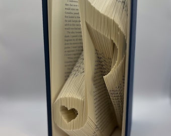 Music Note Folded Book Art: Unique Musician Gift