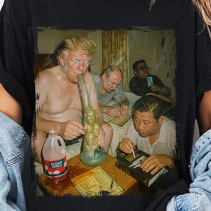 Meme-T-shirt Grappige politieke leiders 420