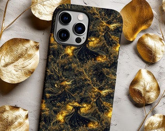 Witchy Halloween Phone Case, Gothic iPhone, Galaxy, Pixel Cover