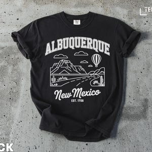 Albuquerque Hot Air Balloon T-Shirt: Vintage Southwest Graphic Tee