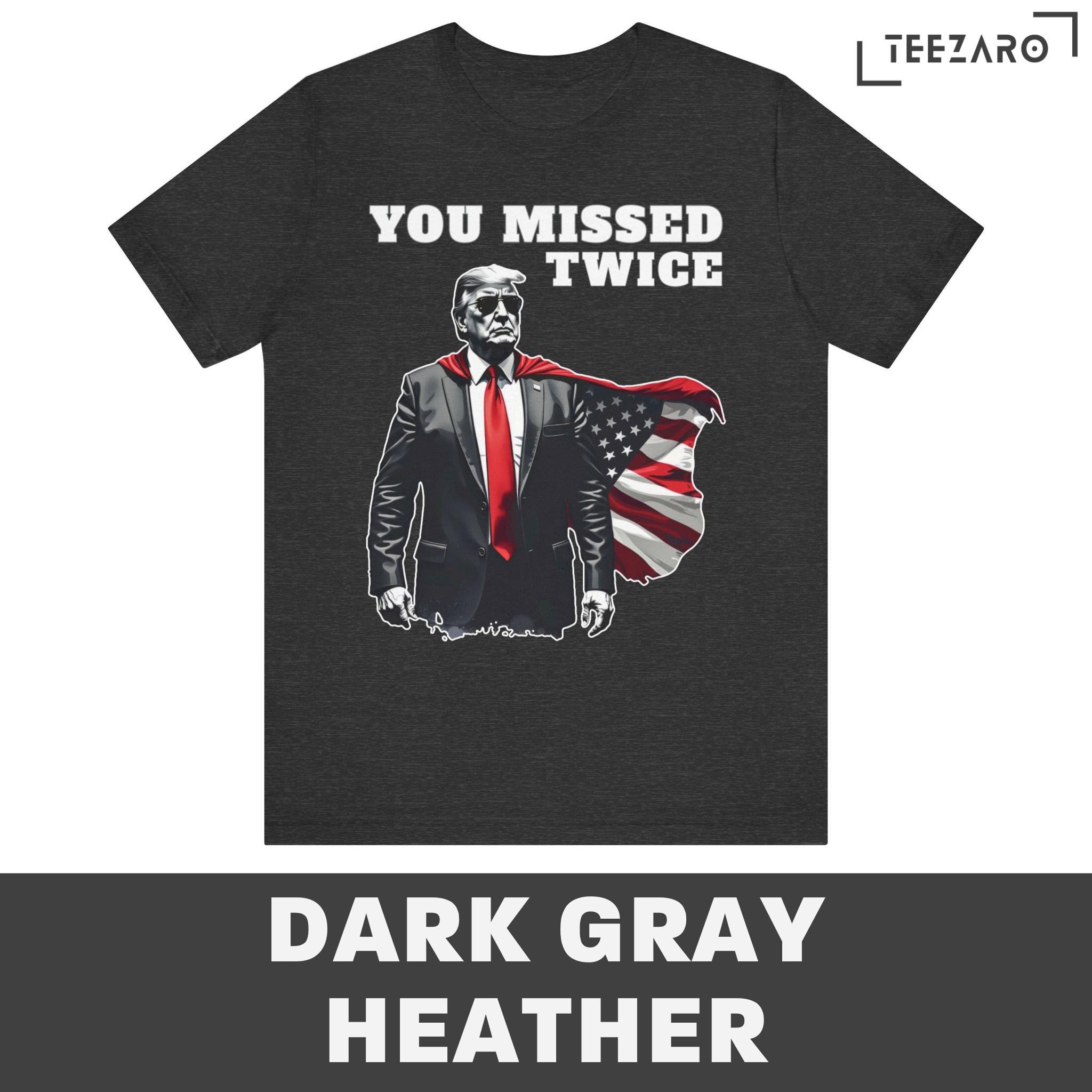 You Missed Twice Trump T-shirt: Funny Political Election Tee - Etsy