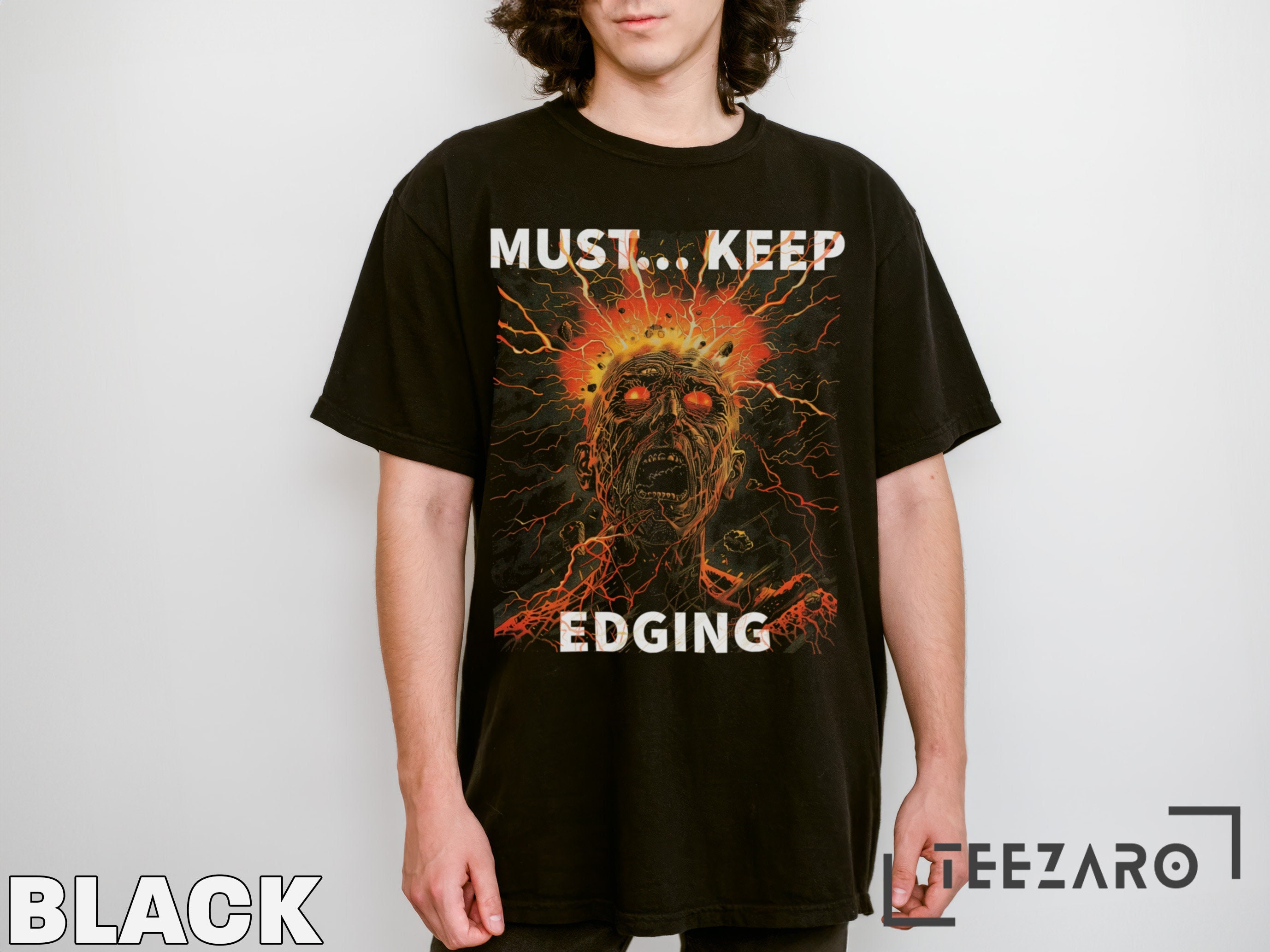 Kiwistar T-Shirt Uomo Graphit L – Maglietta Con Stampa 'Zombie Killer Hunter' – Design Creativo, 100% Cotone, Comfort Moderno, Per Sport, Tempo Libero, Regalo Originale - 4