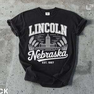 Lincoln Nebraska T-Shirt: City Pride, Cornhusker State Apparel