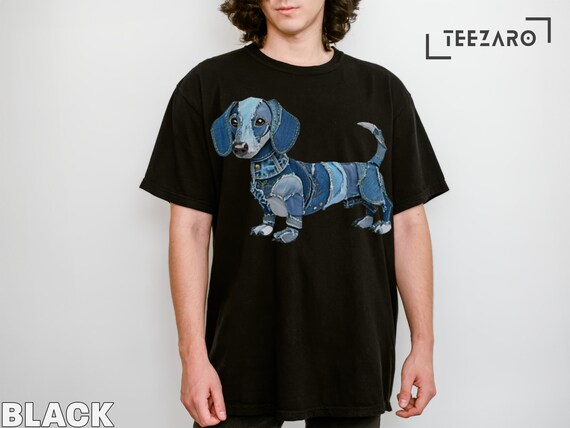 T-shirt Personnalisable "Judge Dachshund" (Teckel Juge) - Coton Épais - Tailles S à 5XL - Fabriqué USA