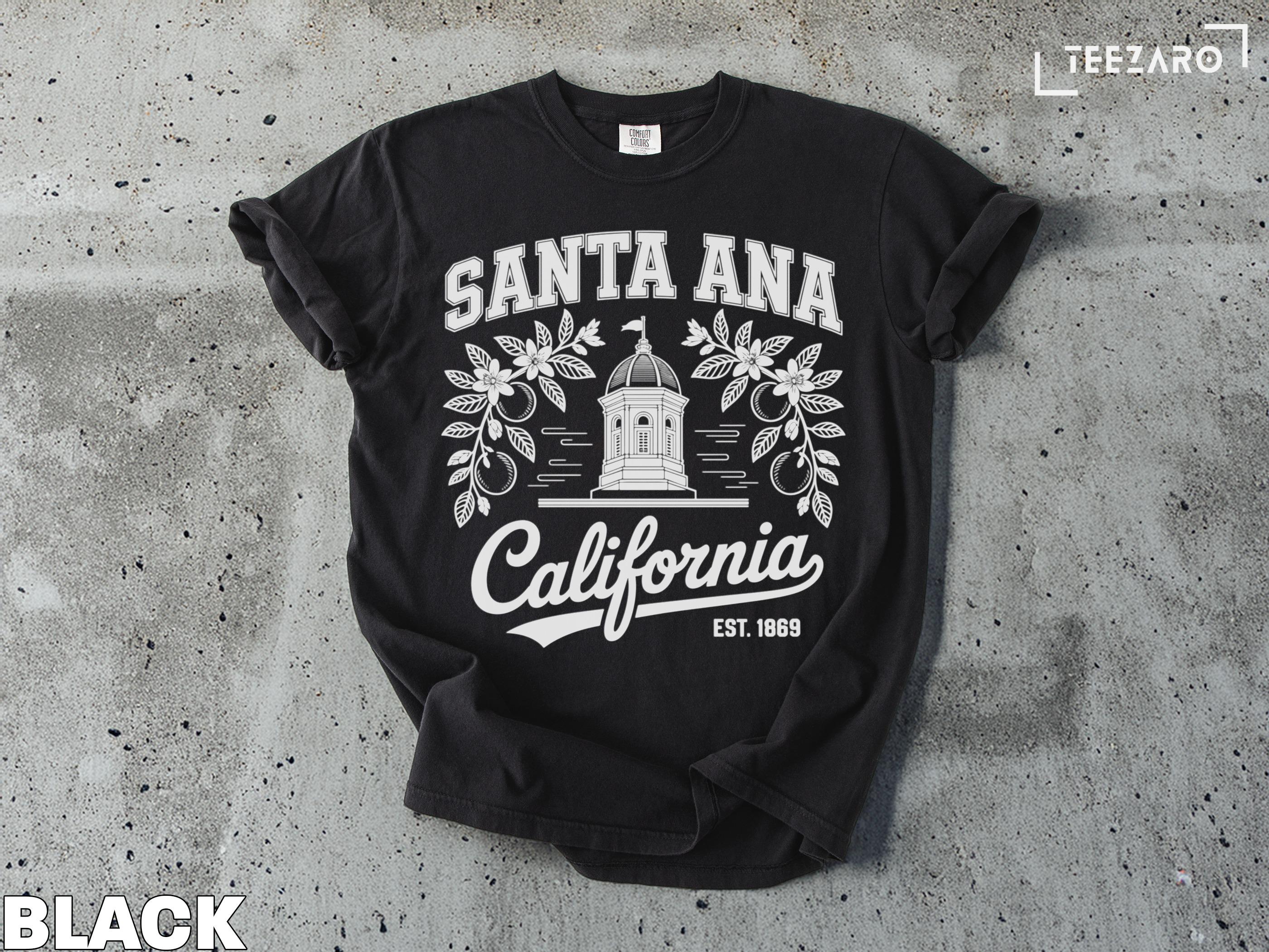 サンタアナ カリフォルニア T シャツ: ヴィンテージ シティ サンタアナ カリフォルニア T シャツ: ヴィンテージ シティ
