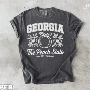 Georgia Peach State T-Shirt: Southern Souvenir Tee
