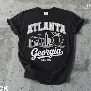 Atlanta Georgia Skyline T-Shirt: Peach State Souvenir Tee