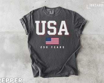 Camiseta del Semiquinto Centenario de EE. UU.: Camiseta del 4 de julio, Camiseta patriótica US 250