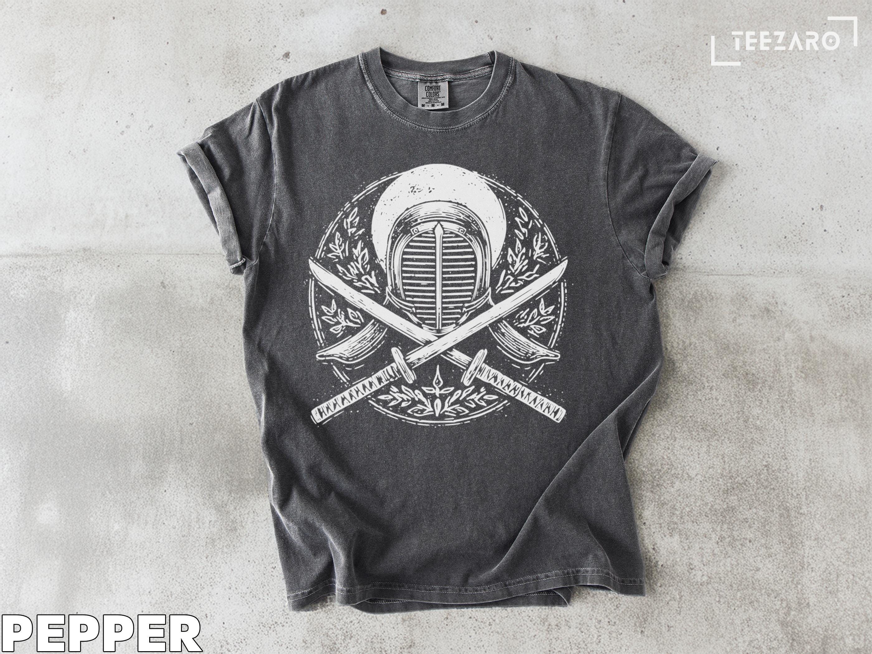 剣道刀Tシャツ：日本の武道グラフィックTシャツ - Etsy 日本