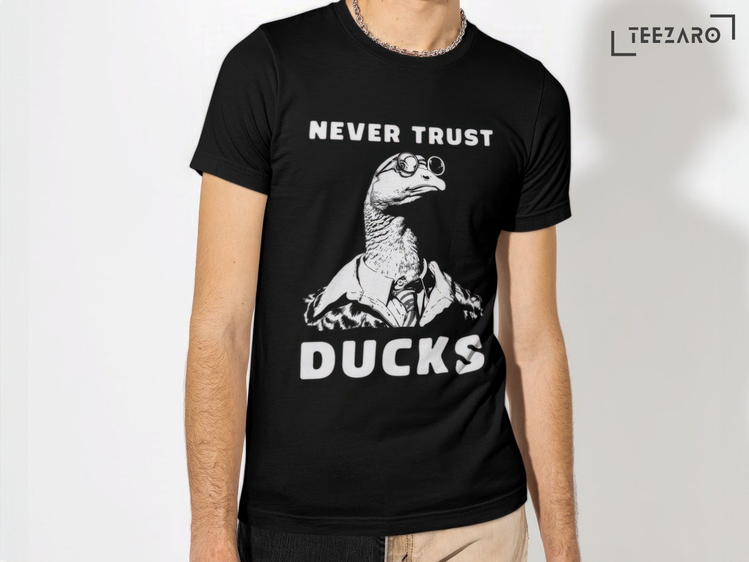 Shut the Duck Up Funny T-Shirt Ironic