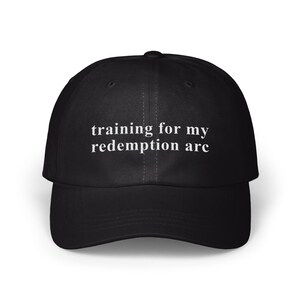 Redemption Arc Embroidered Dad Hat: Funny Book Lover Gift