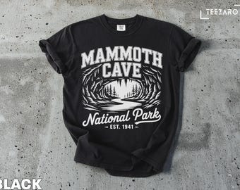 Mammoth Cave National Park T-Shirt: Nature Illustration Souvenir