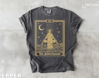 4th of July Shirt: Semiquincentennial Tee, US 250, Anniversary T-Shirt, Comfort Colors