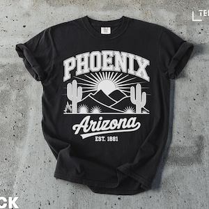 Phoenix Arizona T-Shirt: Vintage Desert Graphic Tee
