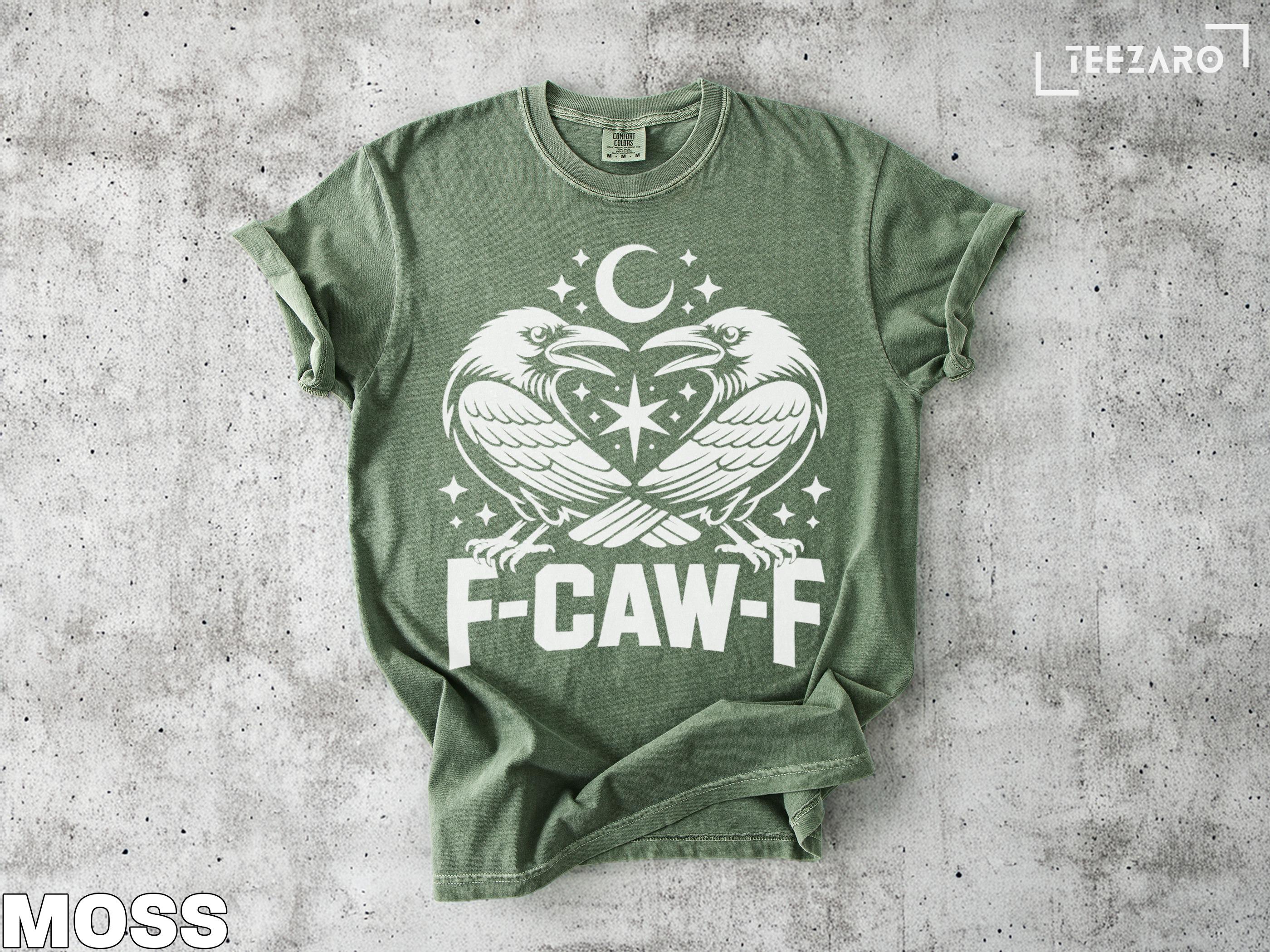Crow Raven Flyng Wnter Autumn All Over Mens T Shrt
