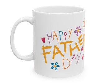 Taza divertida y colorida para el día del padre!!